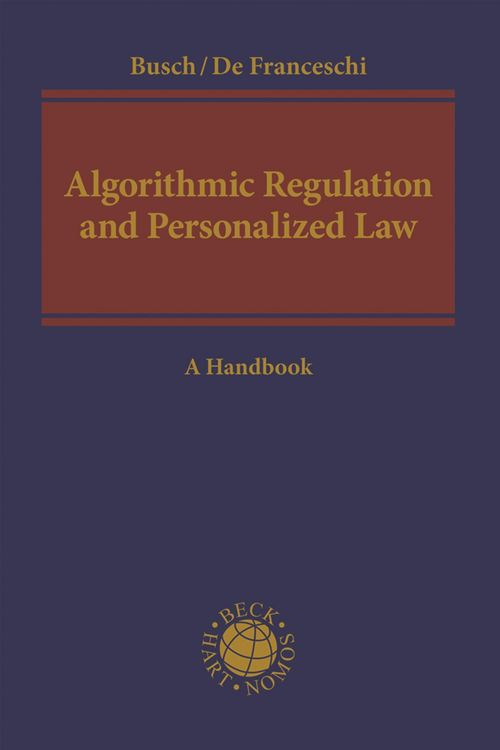 Produktbild: Algorithmic Regulation and Personalized Law