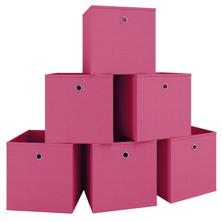 Produktbild: 6er Set Faltbox Klappbox Aufbewahrungsbox Boxas