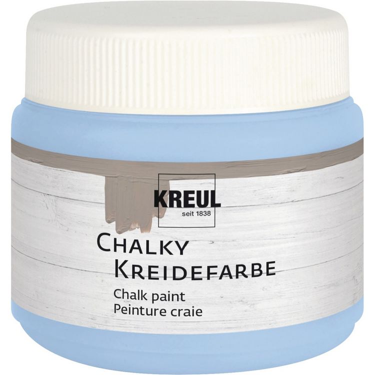 Produktbild: KREUL Chalky Kreidefarbe Vintage Blue 150ml