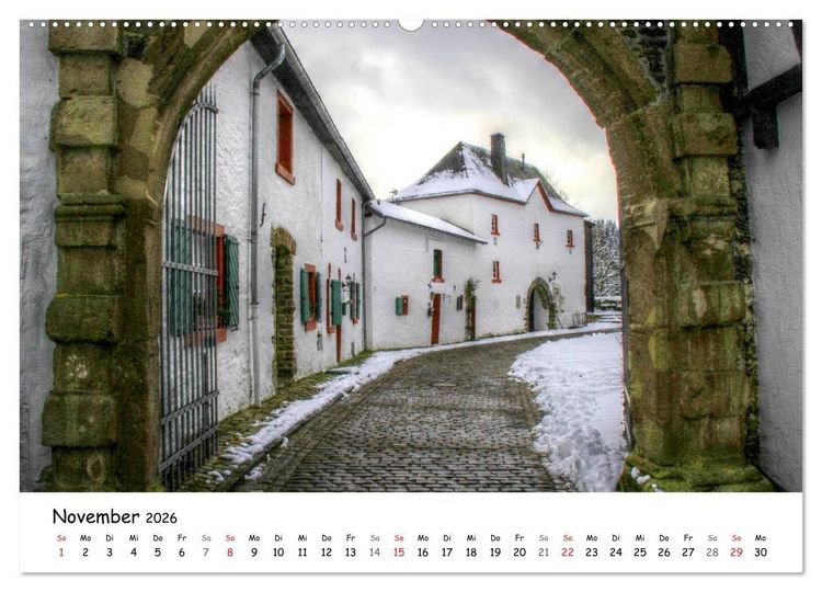 Produktbild: Die sch&ouml;nsten Orte der Eifel - Reifferscheid (hochwertiger Premium Wandkalender 2026 DIN A2 quer), Kunstdruck in Hochglanz
