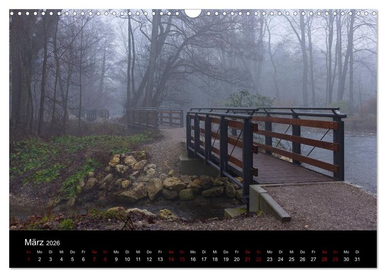 Produktbild: Die Amper - Ansichten eines bayerischen Flusses (Wandkalender 2026 DIN A3 quer), CALVENDO Monatskalender