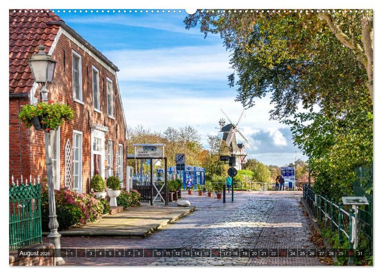 Produktbild: Malerisches Greetsiel (Wandkalender 2026 DIN A2 quer), CALVENDO Monatskalender