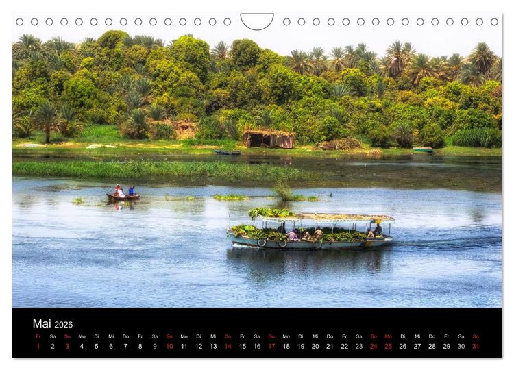Produktbild: &Auml;gypten (Wandkalender 2026 DIN A4 quer), CALVENDO Monatskalender