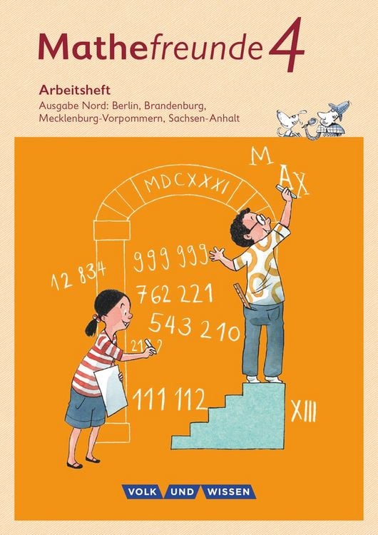 Produktbild: Mathefreunde 4. Schuljahr - Nord - Arbeitsheft