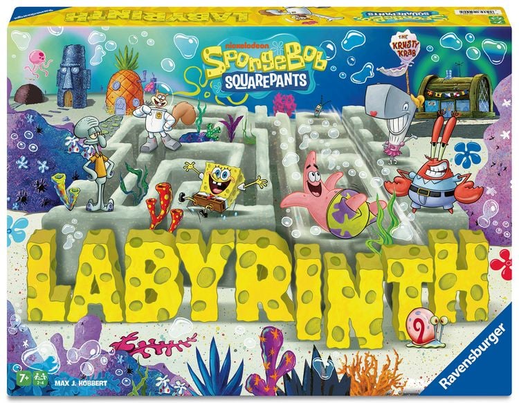Produktbild: SpongeBob Labyrinth - Gesellschaftsspiel & Brettspiel ab 7 Jahre