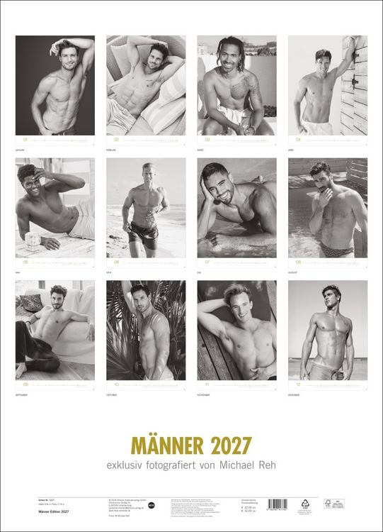 Produktbild: M&auml;nner Edition Kalender 2027