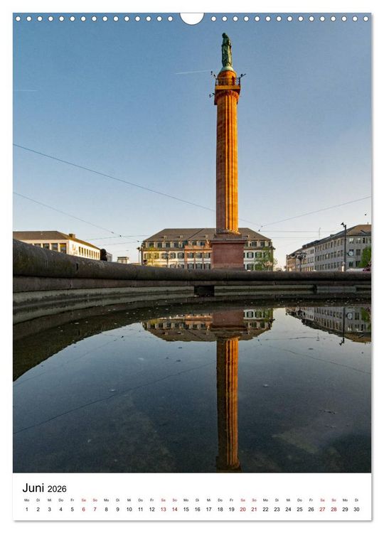 Produktbild: Darmstadt erleben! (Wandkalender 2026 DIN A3 hoch), CALVENDO Monatskalender