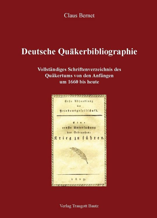 Produktbild: Deutsche Qu&auml;kerbibliographie