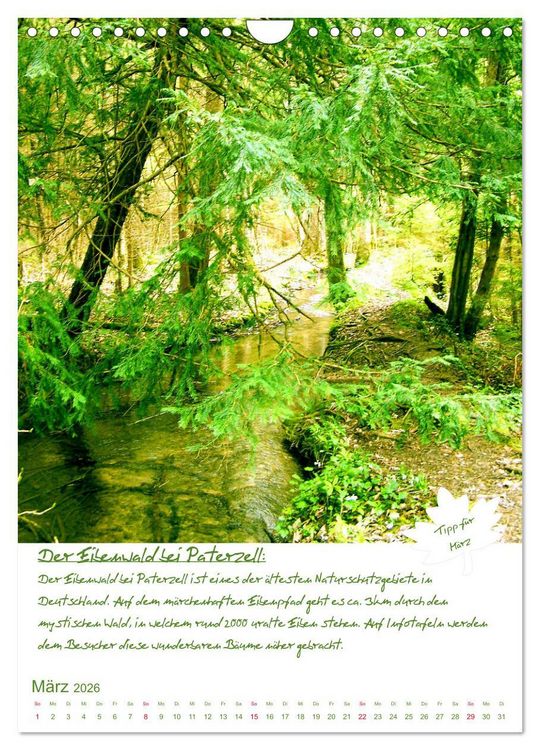 Produktbild: Dahoam erleben! Einmalige Wander-und Naturerlebnisse in Oberbayern (Wandkalender 2026 DIN A4 hoch), CALVENDO Monatskalender