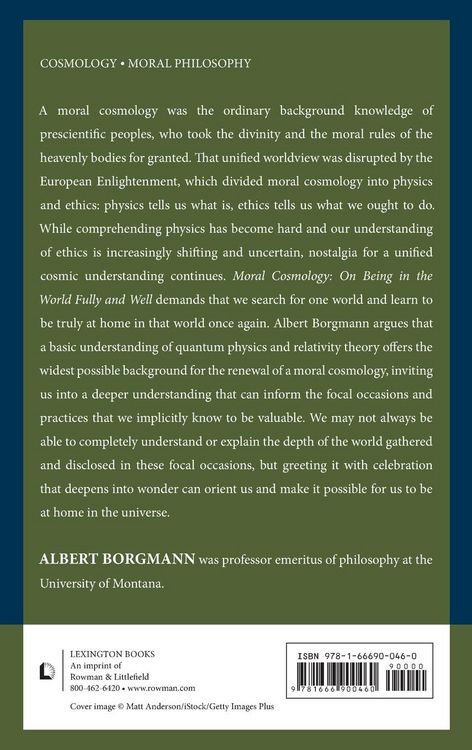 Produktbild: Moral Cosmology