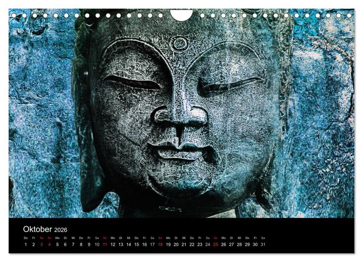 Produktbild: All U Buddhas (Wandkalender 2026 DIN A4 quer), CALVENDO Monatskalender