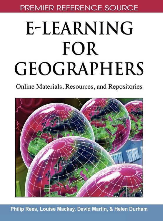 Produktbild: E-Learning for Geographers