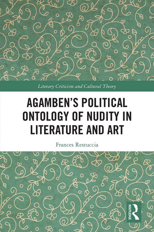 Produktbild: Agamben's Political Ontology of Nudity in Literature and Art