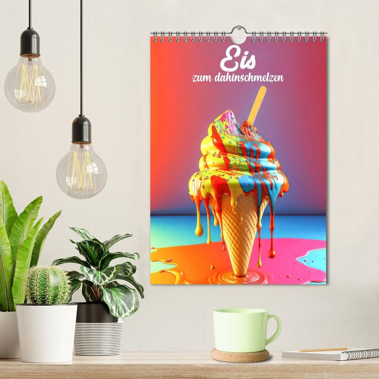 Produktbild: Eis zum dahinschmelzen (Wandkalender 2026 DIN A4 hoch), CALVENDO Monatskalender