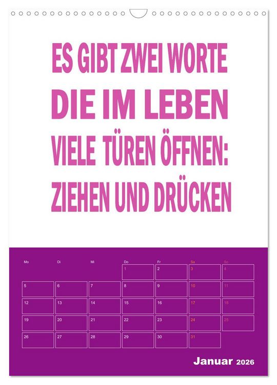 Produktbild: Memo an mich mit Jahresplaner (Wandkalender 2026 DIN A3 hoch), CALVENDO Monatskalender