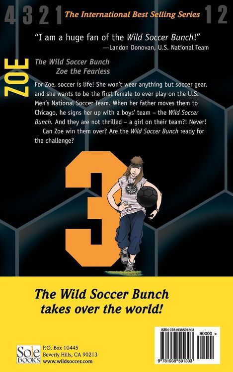 Produktbild: The Wild Soccer Bunch, Book 3, Zoe the Fearless