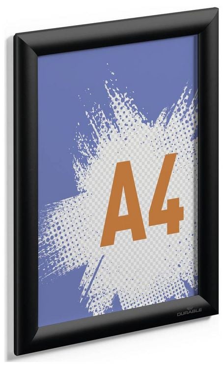 Produktbild: Durable 479601 Bilder Wechselrahmen Papierformat: DIN A4 Schwarz