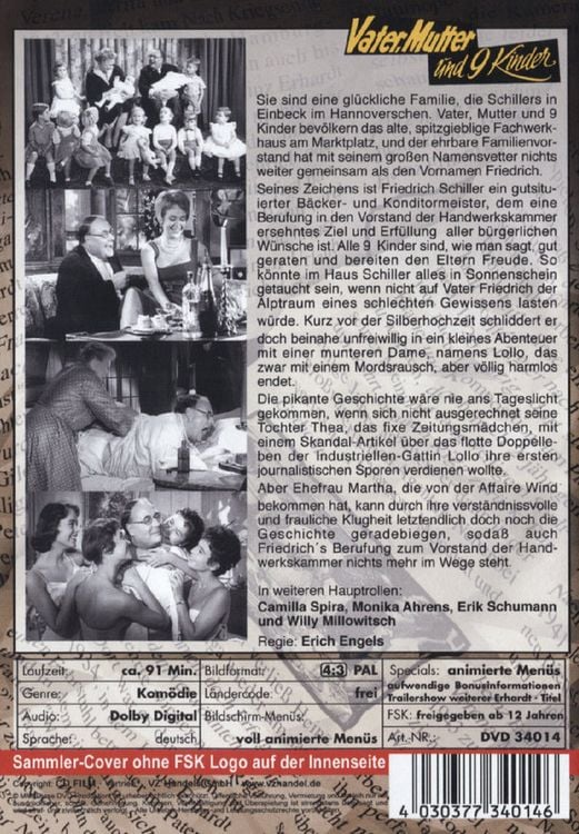 Produktbild: Heinz Erhardt - Vater, Mutter und 9 Kinder