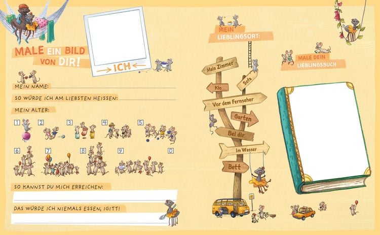 Produktbild: Lotti und Otto &ndash; Mein ottergigantomanisches Freundschaftsbuch