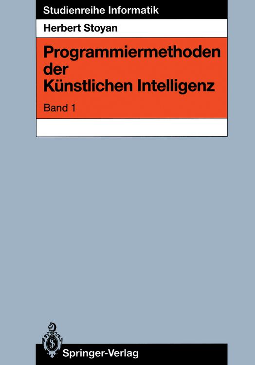Produktbild: Programmiermethoden der K&uuml;nstlichen Intelligenz