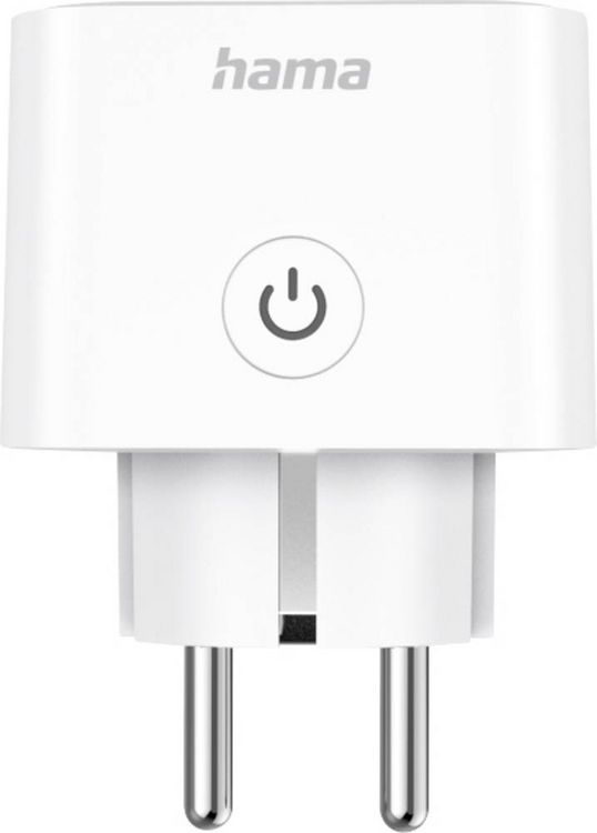 Produktbild: Hama Smarte WLAN-Steckdose, Matter, sprach- u. appgesteuert, nachr&uuml;stbar, 3.680W Steckdose