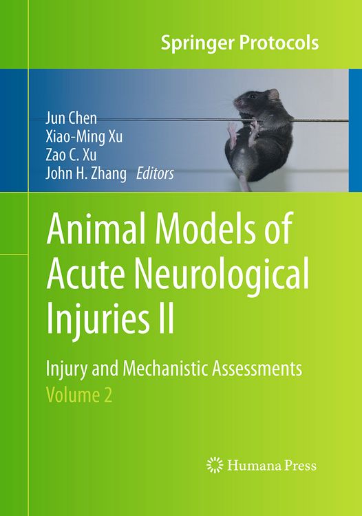 Produktbild: Animal Models of Acute Neurological Injuries II