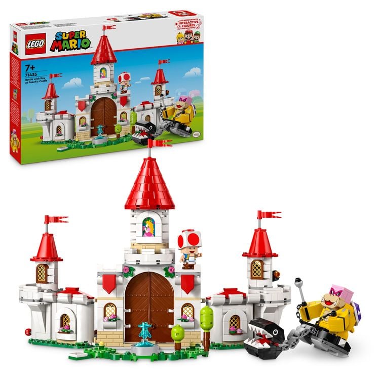 Bild vom Artikel LEGO Super Mario Showdown mit Roy beim Pilz-Palast, Nintendo Set 71435 vom Autor 