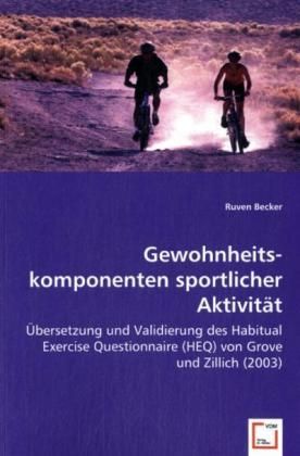 Produktbild: Becker, R: Gewohnheits-komponenten sportlicher Aktivit&auml;t