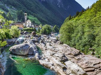 Produktbild: CALVENDO Puzzle Das Verzascatal - Tessin | 1000 Teile Lege-Gr&ouml;&szlig;e 64x48cm Foto-Puzzle f&uuml;r gl&uuml;ckliche Stunden