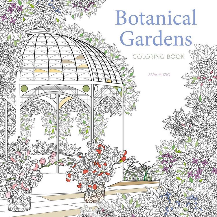 Produktbild: Botanical Gardens Coloring Book