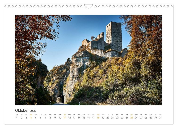 Produktbild: Landschaften des Altm&uuml;hltals (Wandkalender 2026 DIN A3 quer), CALVENDO Monatskalender
