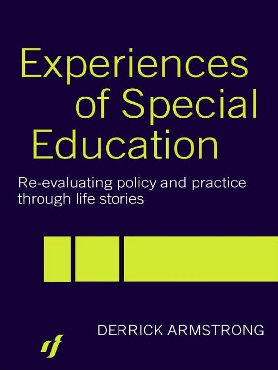 Produktbild: Experiences of Special Education