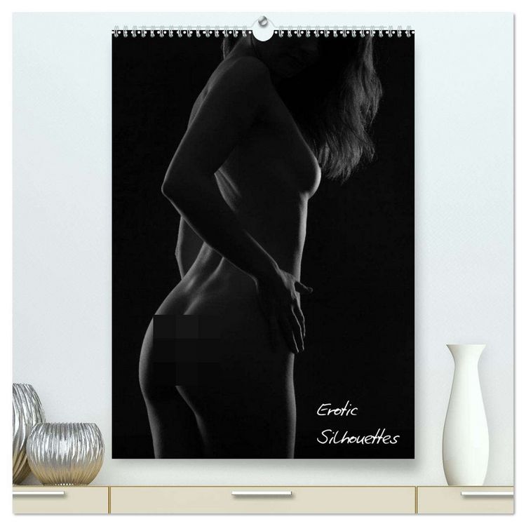 Produktbild: Erotic Silhouettes / UK-Version (High Quality Premium Wall Calendar 2026 DIN A2 portrait),CALVENDO 12 Month Wall Calendar