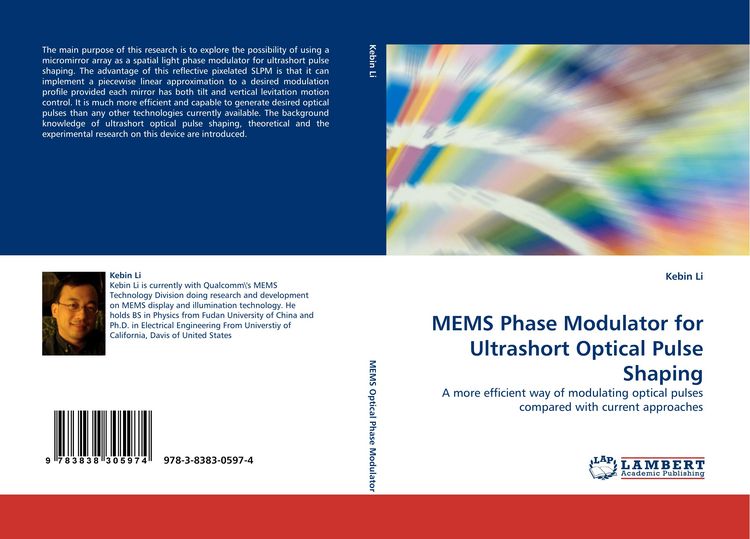 Produktbild: MEMS Phase Modulator for Ultrashort Optical Pulse Shaping