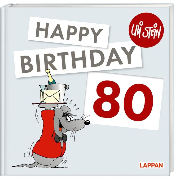 Produktbild: Uli Stein: Festtage!: Happy Birthday zum 80. Geburtstag