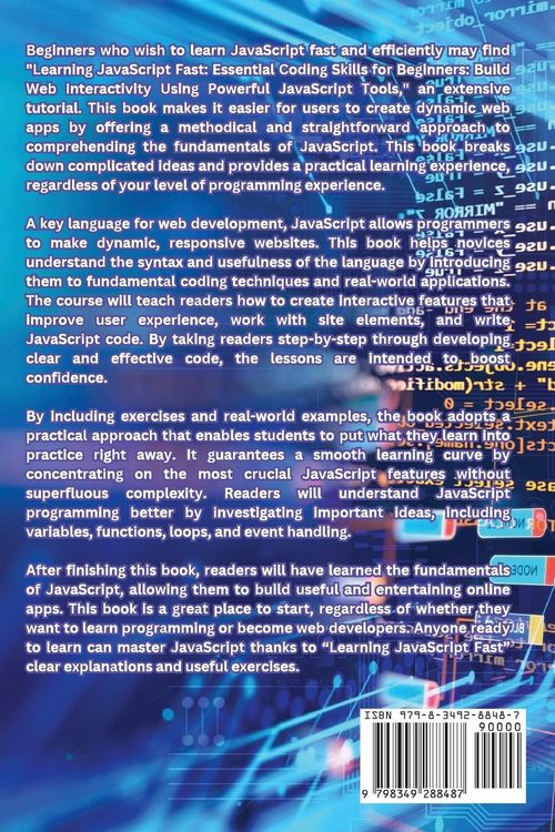 Produktbild: Learning JavaScript Fast