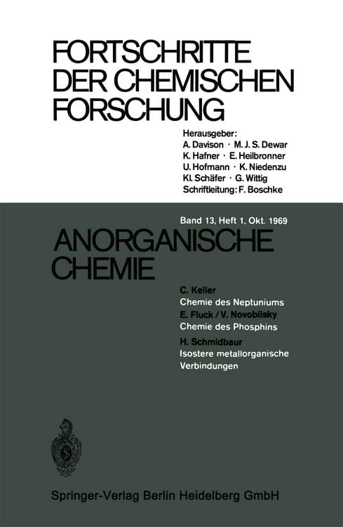 Produktbild: Fortschritte der Chemischen Forschung