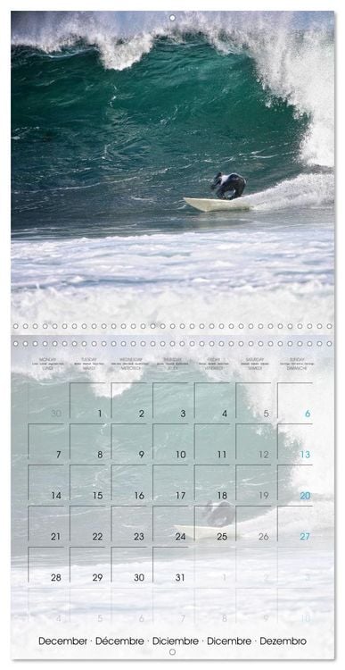 Produktbild: Surfing Passion (Wall Calendar 2026 12 &times; 12 Inch) CALVENDO 12 Month Wall Calendar