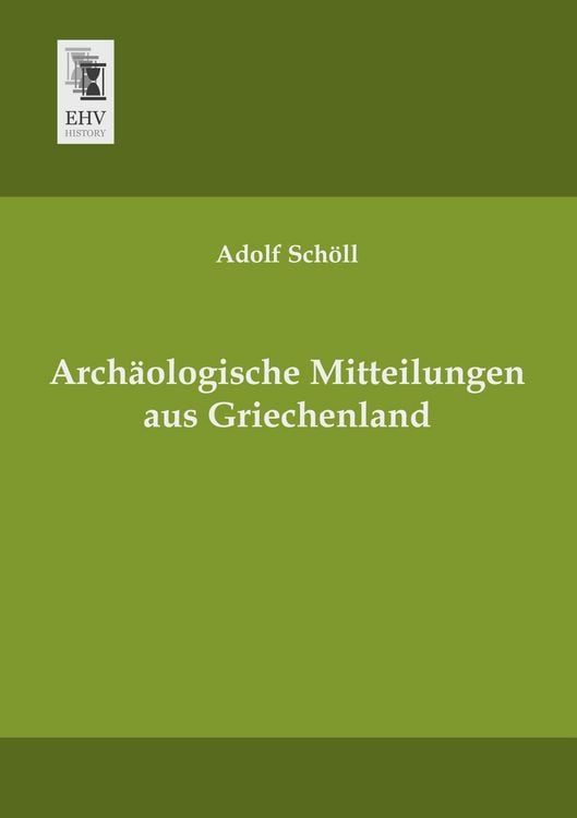 Produktbild: Arch&auml;ologische Mitteilungen aus Griechenland