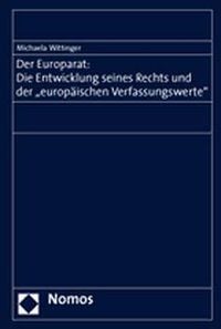 Produktbild: Der Europarat: Die Entwicklung seines Rechts und der -europ&auml;ischen Verfassungswerte-