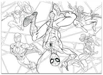 Produktbild: Marvel Puzzle DF Maxi Floor 4 X 48 Spider-Man