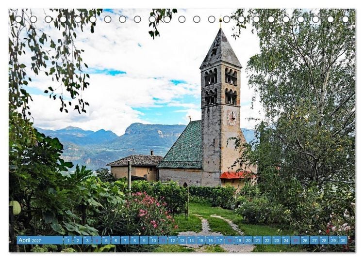Produktbild: Rund um den Kalterer See (Tischkalender 2027 DIN A5 quer), CALVENDO Monatskalender