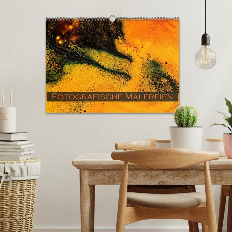 Produktbild: Fotografische Malereien (Wandkalender 2026 DIN A3 quer), CALVENDO Monatskalender