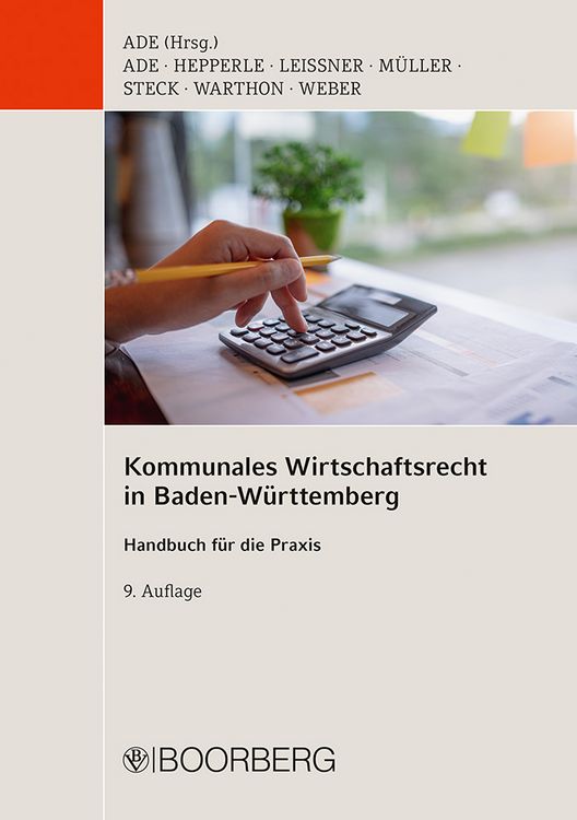 Produktbild: Kommunales Wirtschaftsrecht in Baden-W&uuml;rttemberg