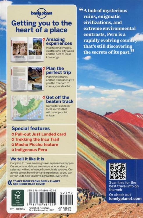 Produktbild: Lonely Planet Peru