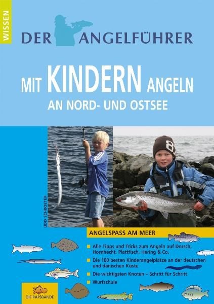 Produktbild: Angelf&uuml;hrer "Mit Kindern angeln an Nord- und Ostsee"