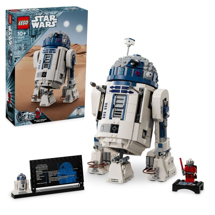 Produktbild: LEGO Star Wars 75379 R2-D2 Droide zum Bauen, Spielen und Ausstellen