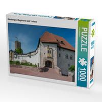 Produktbild: CALVENDO Puzzle Wartburg mit Zugbr&uuml;cke und Torhaus | 1000 Teile Lege-Gr&ouml;&szlig;e 64x48cm Foto-Puzzle f&uuml;r gl&uuml;ckliche Stunden