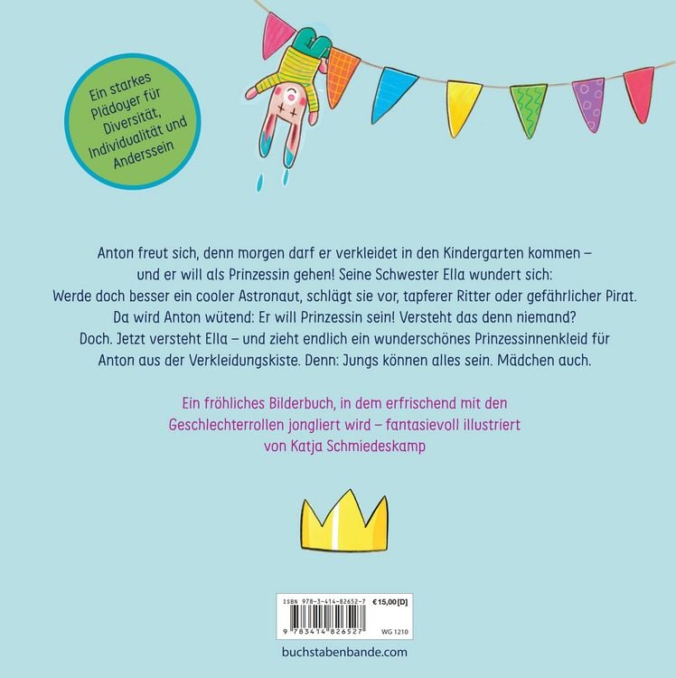 Produktbild: Anton will Prinzessin sein