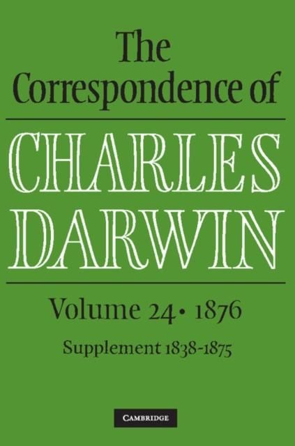 Produktbild: Correspondence of Charles Darwin: Volume 24, 1876